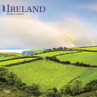 2027 16-Month Calendar Ireland Square Wall, Browntrout BT11659