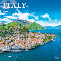 2027 16-Month Calendar Italy Square Wall, Browntrout BT11666