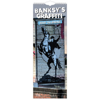 2027 Calendar Banksy's Graffiti Slim Wall, Browntrout BT13004