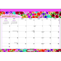 2027 Calendar Bonnie Marcus Desk Pad, Browntrout BT13035