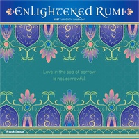 2027 16-Month Calendar Brush Dance Enlightened Rumi Square Wall, Browntrout BT13967
