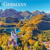2027 16-Month Calendar Germany Square Wall, Browntrout BT14858