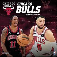 2024 Calendar NBA Chicago Bulls Team Square Wall, Turner Sports L01091