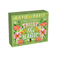 2027 Calendar Katie Daisy Day-to-Day Boxed, Amber Lotus AM06404