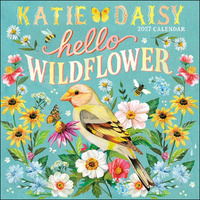 2027 Calendar Katie Daisy Square Wall, Amber Lotus AM06428