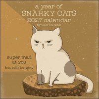 2027 Calendar A Year of Snarky Cats Square Wall, Andrews McMeel AM06763