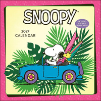 2027 Calendar PEANUTS SNOOPY with Notecards Square Wall, Andrews McMeel AM06824