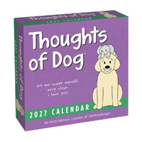 2027 Calendar Thoughts of Dog Day-to-Day Boxed, Andrews McMeel AM06862