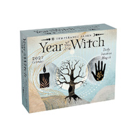 2027 Calendar Year of the Witch Day-to-Day Boxed, Amber Lotus AM07029