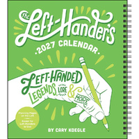 2027 Planner Left-Hander's Weekly Calendar, Andrews McMeel AM07685