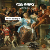 2027 Calendar Punk History Square Wall, Andrews McMeel AM07739