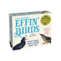 2027 Calendar Effin' Birds Day-to-Day Boxed, Andrews McMeel AM07807