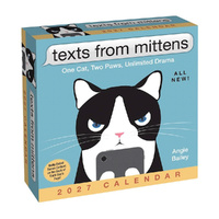 2027 Calendar Texts from Mittens the Cat Day-to-Day Boxed, Andrews McMeel AM07876