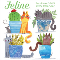 2027 Calendar Feline Square Wall, Andrews McMeel AM07913