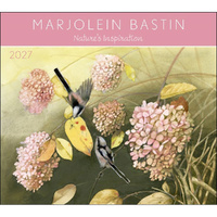 2027 Calendar Marjolein Bastin Nature's Inspiration with Print Deluxe Wall, Andrews McMeel AM08057