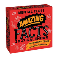 2027 Calendar Amazing Facts from Mental Floss Day-to-Day Boxed, Andrews McMeel AM08101