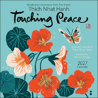 2027 Calendar Thich Nhat Hanh Square Wall, Amber Lotus AM08385