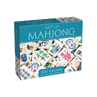 2027 Calendar Art of Mahjong Day-to-Day Boxed, Amber Lotus AM09122