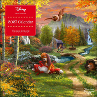 2027 Calendar Disney Dreams Collection by Thomas Kinkade Studios Mini Wall, Andrews McMeel AM09467