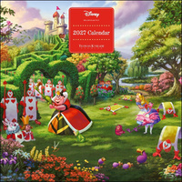 2027 Calendar Disney Dreams Collection by Thomas Kinkade Studios Square Wall, Andrews McMeel AM09474