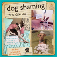 2027 Calendar Dog Shaming Square Wall, Andrews McMeel AM09498
