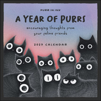 2027 Calendar A Year of Purrs Square Wall, Andrews McMeel AM09658