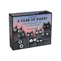 2027 Calendar Year of Purrs Day-to-Day Boxed, Andrews McMeel AM09665