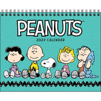 2027 Calendar PEANUTS Single View Desk Easel, Andrews McMeel AM10555