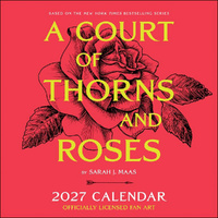 2027 Calendar Court of Thorns and Roses Officially Licensed Fan Art Square Wall, Andrews McMeel AM11422