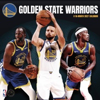 2027 Calendar NBA Golden State Warriors Square Wall, Trends International I89426