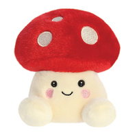 Aurora Palm Pals Plush 13cm Amanita Mushroom, Cotton Candy 33767