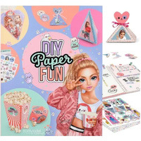 TOPModel Cute Star DIY Paper Fun Activity Book with 8 Sticker Sheets, 12581