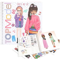 TOPModel Dress Me Up Sticker Book with 11 Sticker Sheets Fashion Activity, 13804