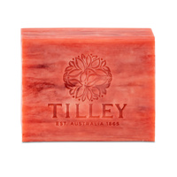 Tilley Triple-Milled Soap Bar 100g Red Tea Luxury Scented Bath Gift, FG1218