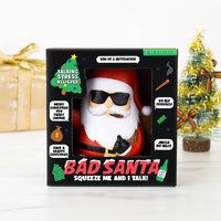 Gift Republic Talking Stress Reliever Bad Santa, William Valentine GR430031