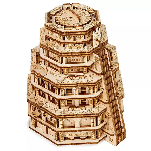 EscapeWelt 3D Wooden Puzzle Quest Tower Puzzle Box, Acton QTOWER