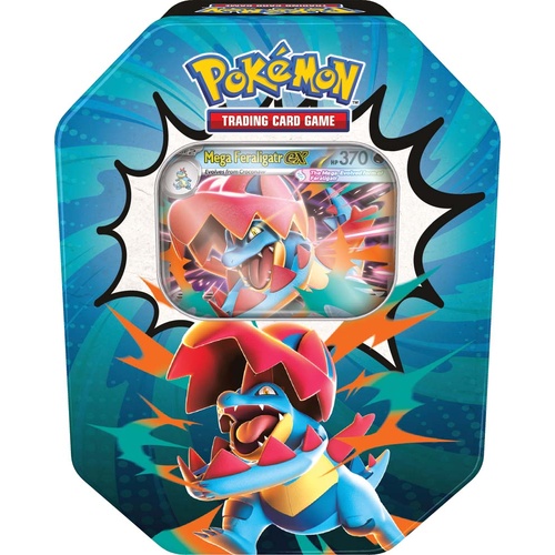 Pokemon TCG: Mega Evolution Ascended Heroes Tins FULL BOX, 10-10634-101