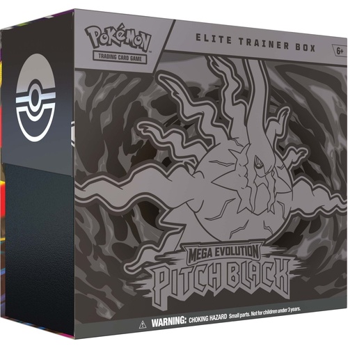 Pokemon TCG: Mega Evolution Pitch Black Elite Trainer Box 10-10416-111