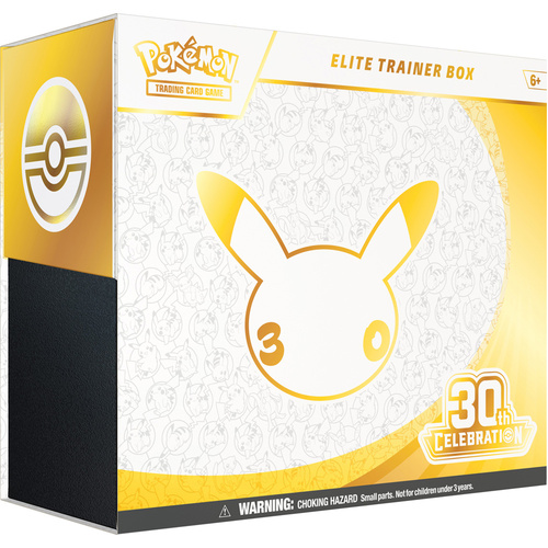Pokemon TCG: 30th Celebration Elite Trainer Box, 10-10447-110
