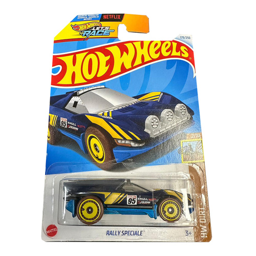 Hot Wheels Diecast Car 1:64 Scale - Rally Speciale, Toy Car Model HTF06