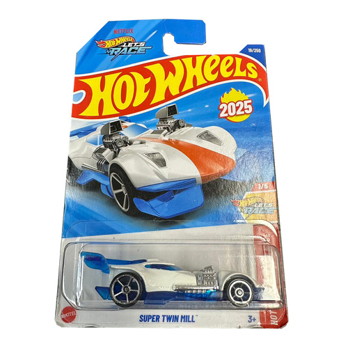 Hot Wheels Diecast Car 1:64 Scale - Super Twin Mill, Toy Car Model HYW12