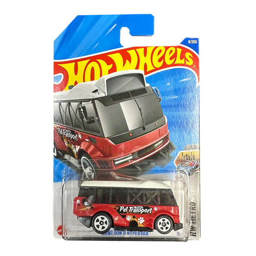Hot Wheels Diecast Car 1:64 Scale - Kowloon'd Hypervan, Toy Car Model HYW64