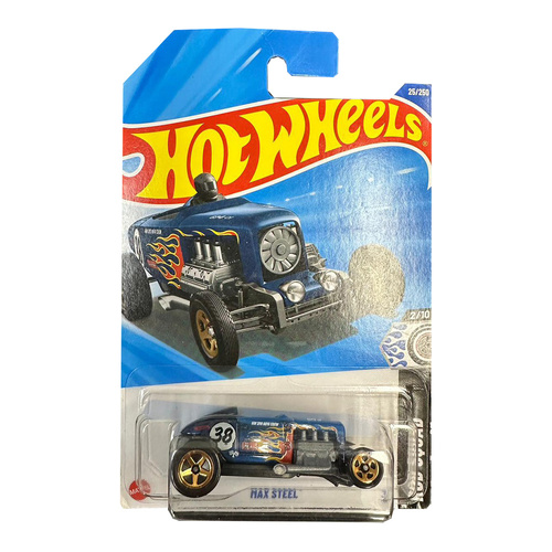 Hot Wheels Diecast Car 1:64 Scale - Max Steel, Toy Car Model HYW78