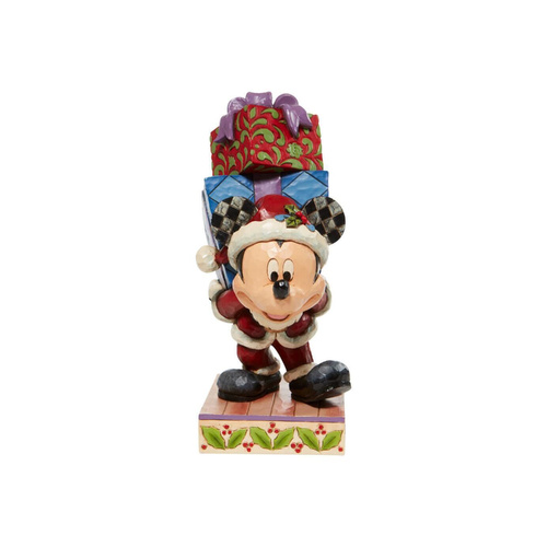 Disney Traditions Figurine 22cm Here Comes Old St. Mickey, 6008978