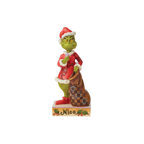 Grinch by Jim Shore Figurine 21cm Grinch Naughty & Nice, 6008891