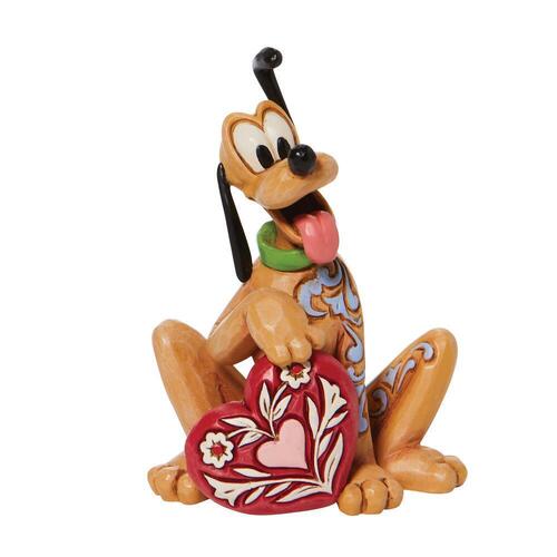 Disney Traditions Figurine 9cm Pluto Love, Whitehill 6010108
