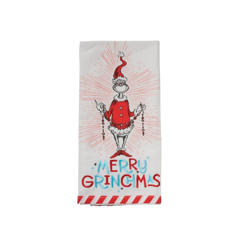 The Grinch Tea Towel 67cm Merry Ginchmas, 6011783