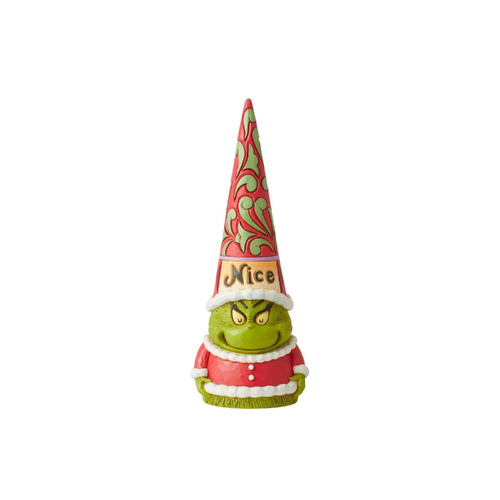 Grinch by Jim Shore Figurine 21cm Grinch Gnome Naughty & Nice, 6012704