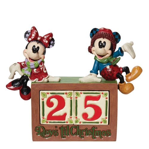 Disney Traditions Countdown Calendar Figurine 18cm The Christmas Countdown, 6013057