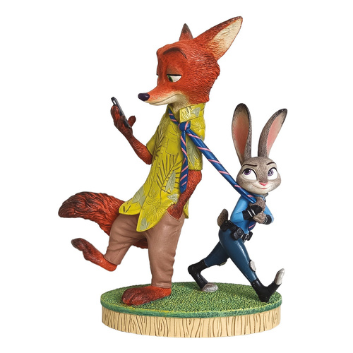 Disney Showcase Figurine 20cm Nick Wild & Judy Hopps Dragging, 6013851